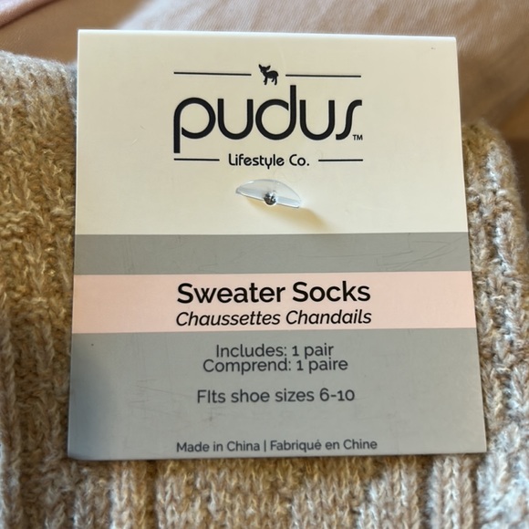 Pudus sweater socks - Picture 2 of 3